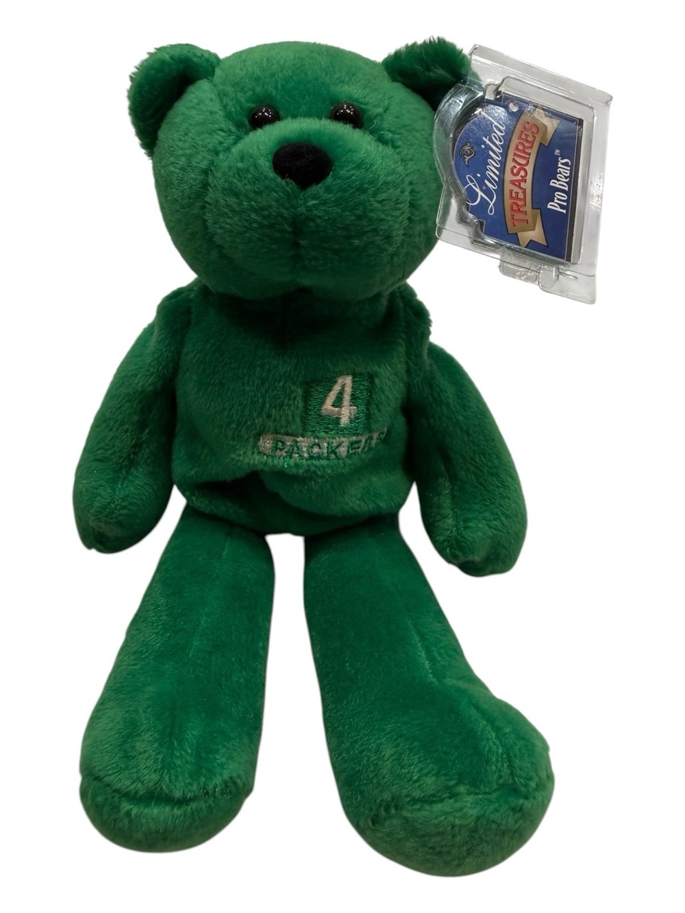Limited Treasures Brett Favre Greenbay Packers Plush Bear